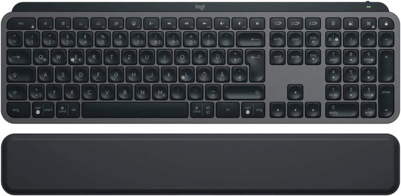 Logitech MX Keys S Plus - Klawiatura Bluetooth