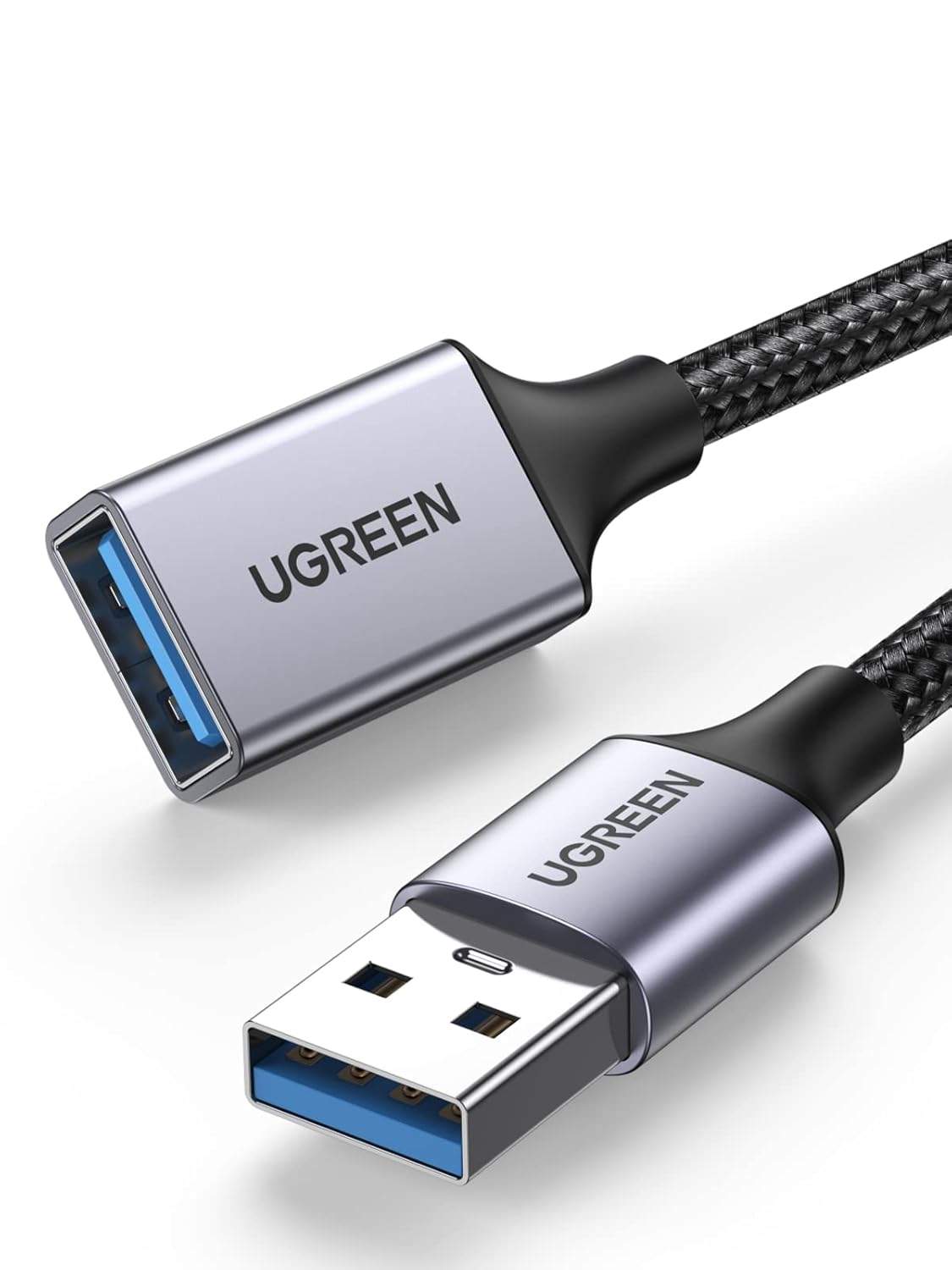 UGREEN USB 3.0 Przedłużacz w oplocie nylonowym