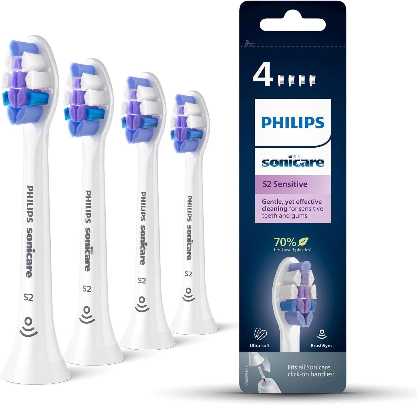 Główki szczoteczki Philips Sonicare S2 Sensitive