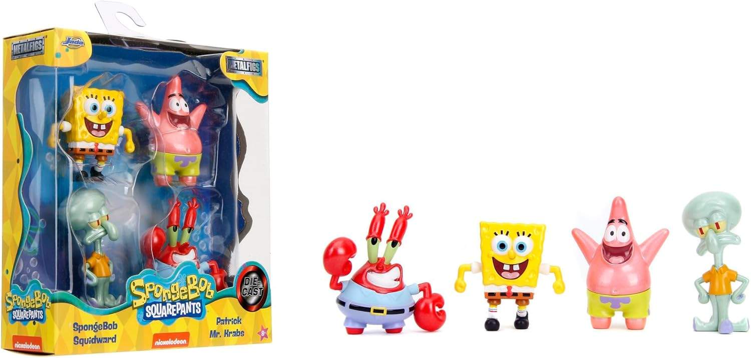 Zestaw figurek SpongeBob i przyjaciele