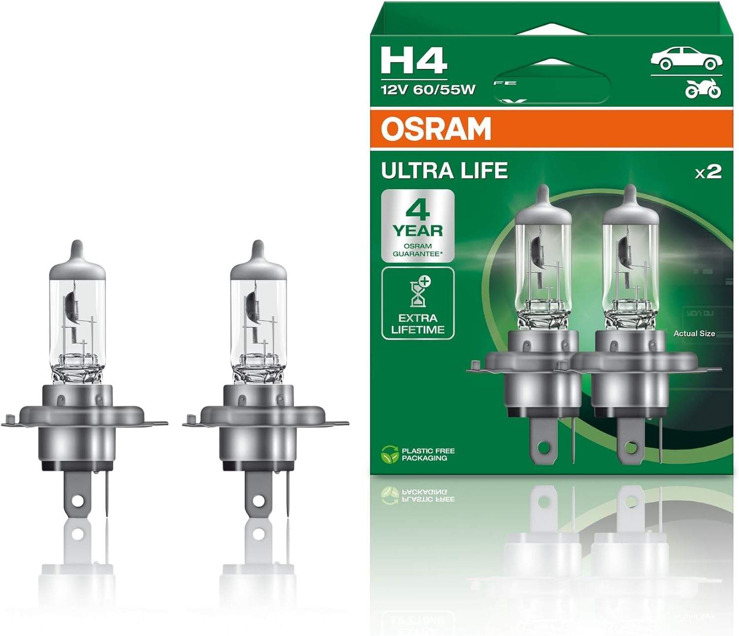 Żarówki samochodowe OSRAM Ultra Life H4