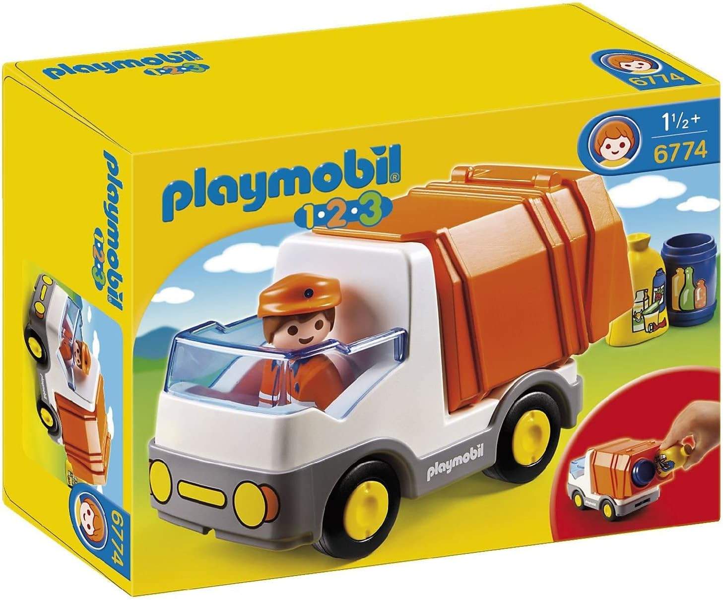 Śmieciarka PLAYMOBIL 1.2.3 w pełnej krasie