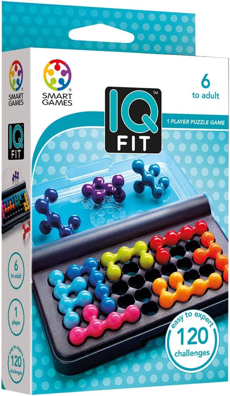 Smart Games - IQ Fit: Gra logiczna z 120 wyzwaniami