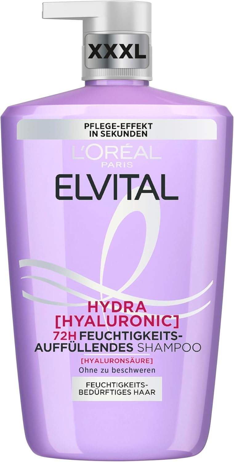 Butelka szamponu L’Oréal Paris Elvital Hydra Hyaluronic