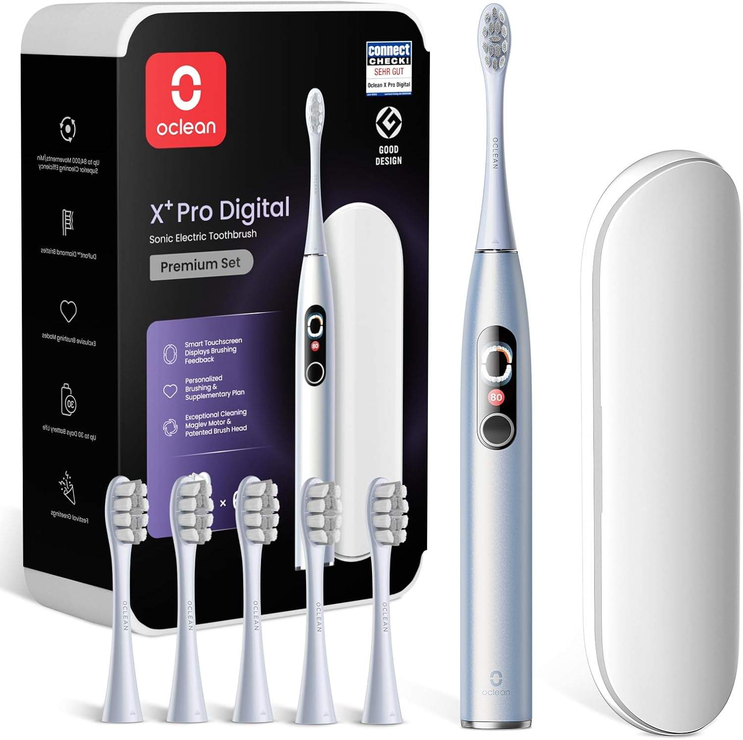 Oclean X Series Pro Digital Travel Set