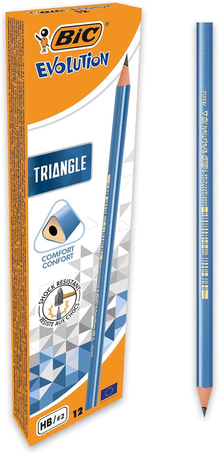 Ołówek BIC Evolution Triangle w trójkątnym kształcie