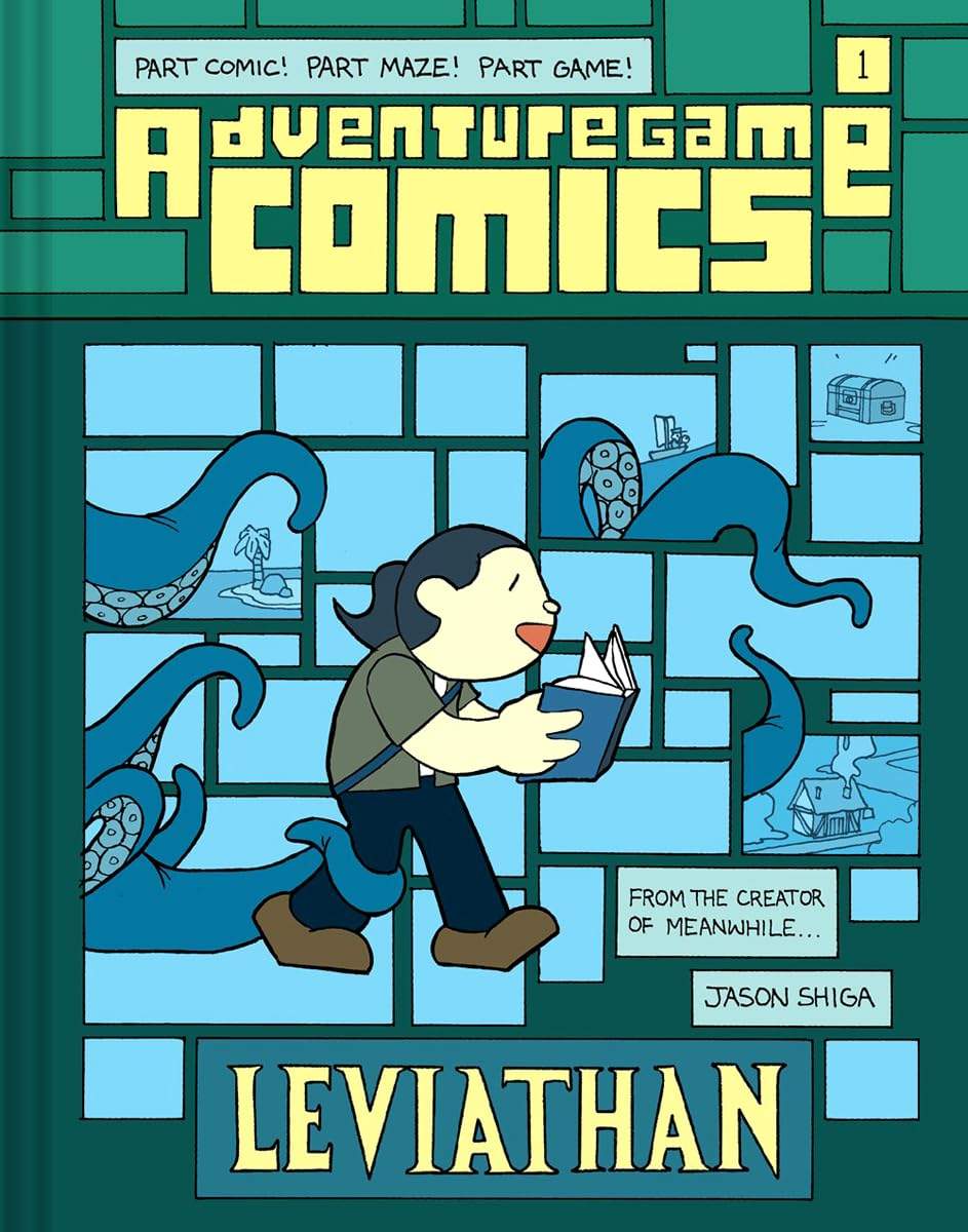 Adventuregame Comics: Leviathan – Okładka