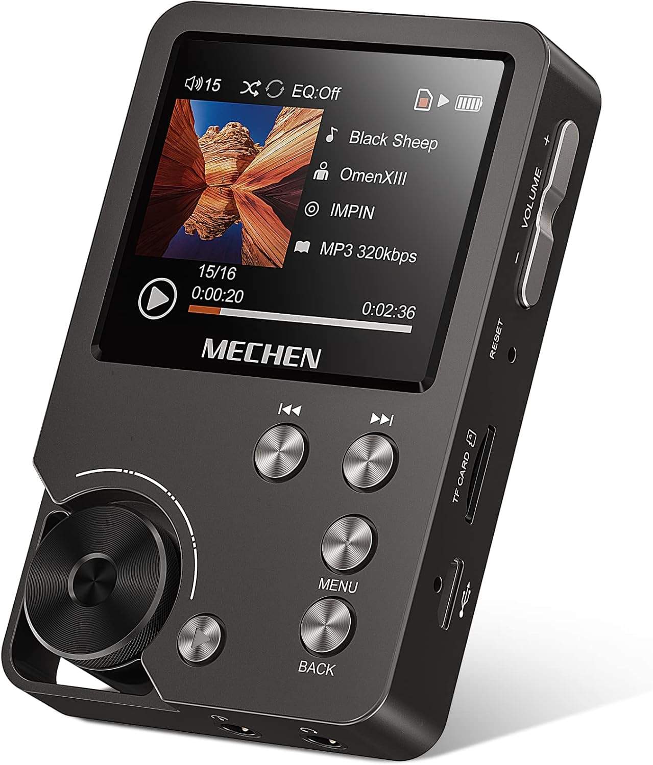 Odtwarzacz MP3 MECHEN z wyświetlaczem HD