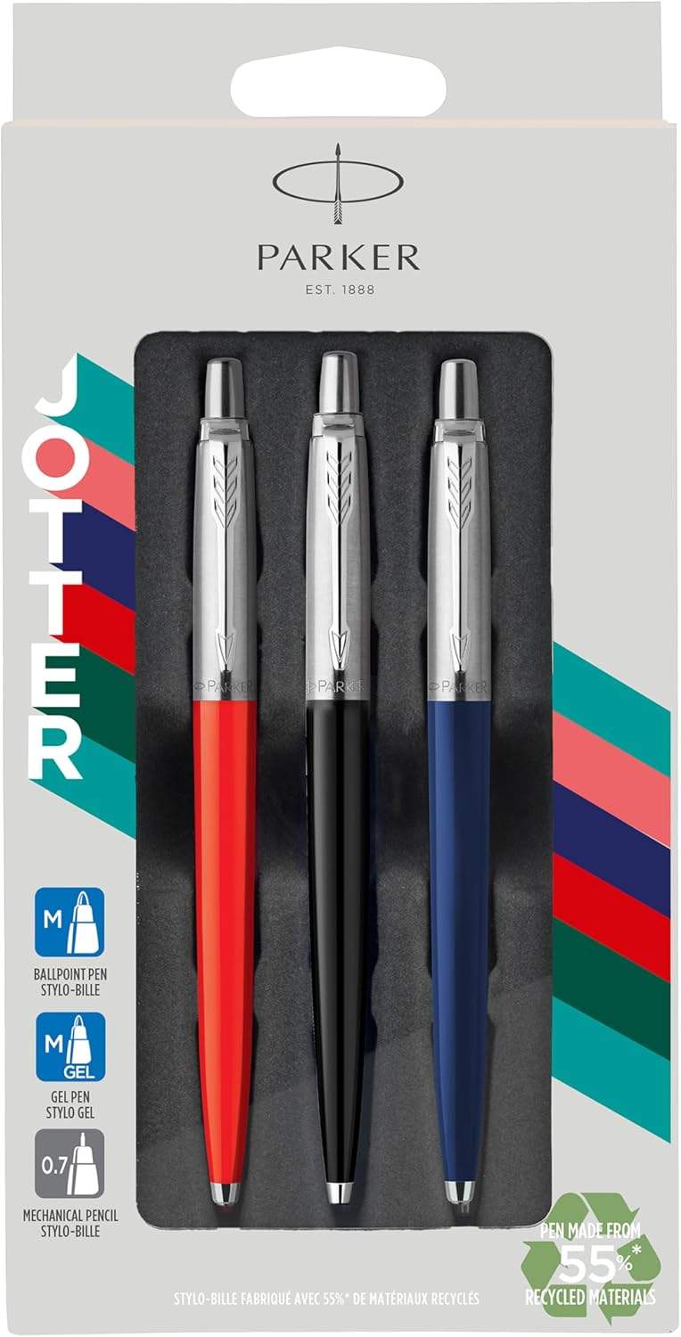 Zestaw Parker Jotter Originals Trio w eleganckich kolorach