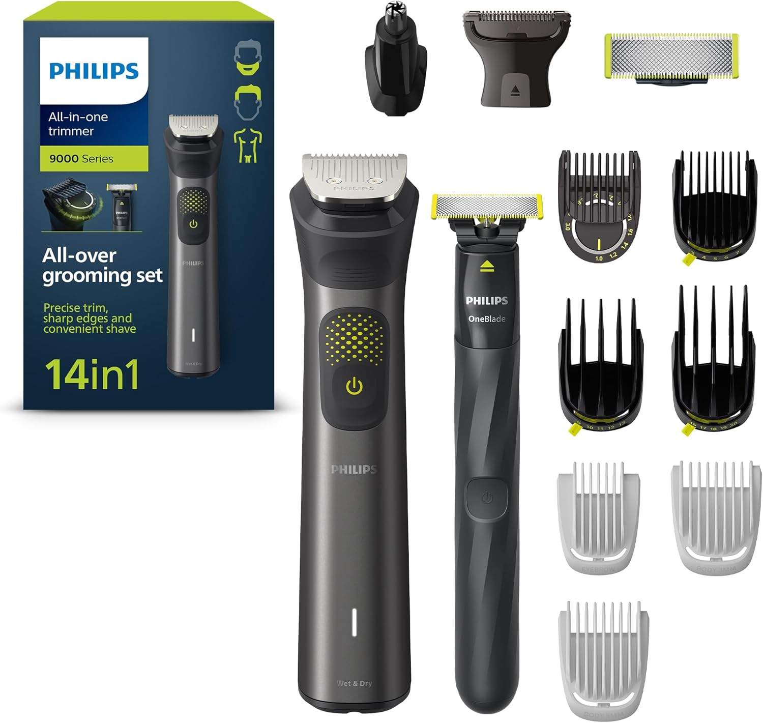 Philips Trymer 9000 z zestawem akcesoriów