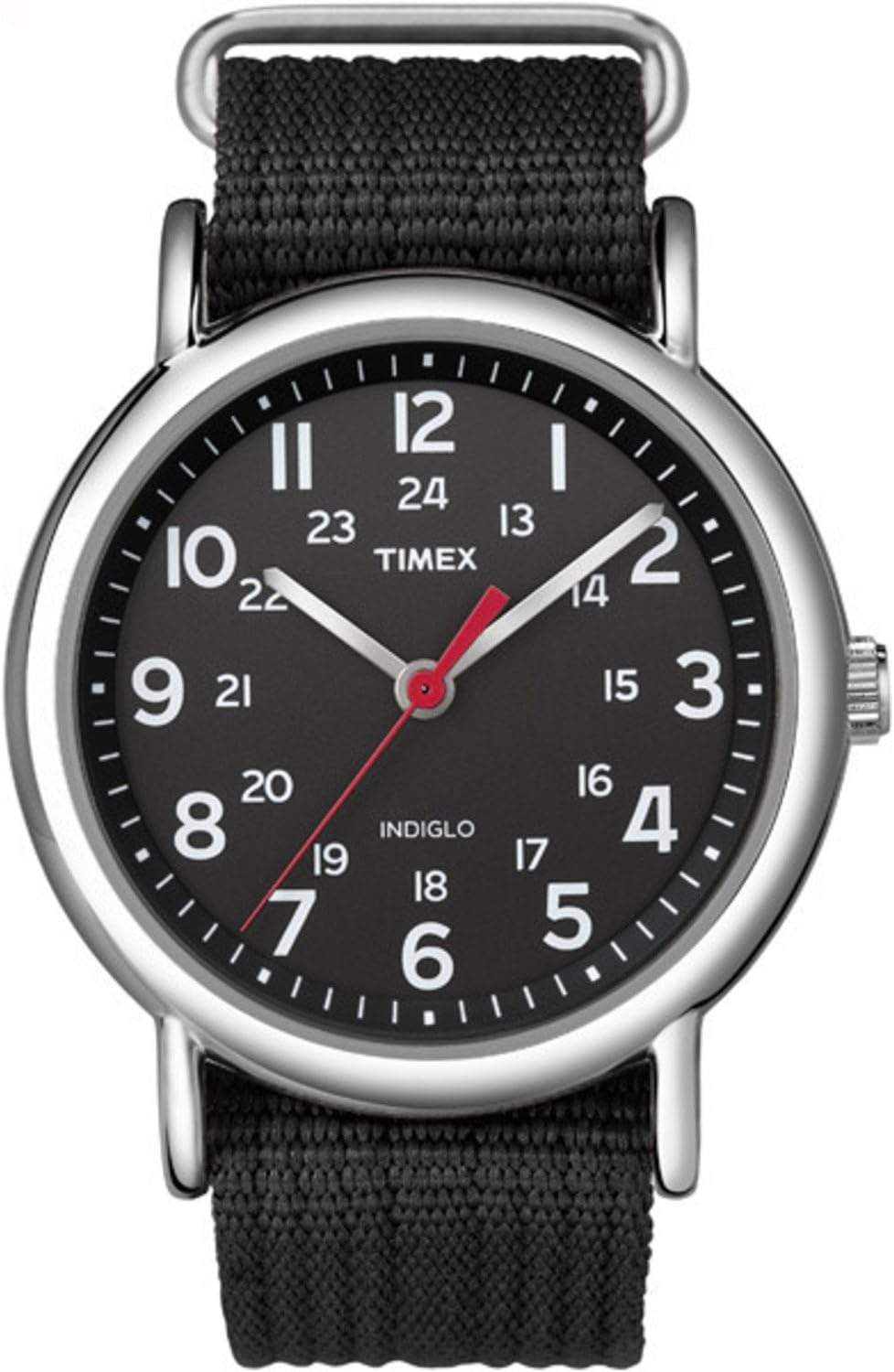 Timex unisex z klamrą i podświetleniem Indiglo