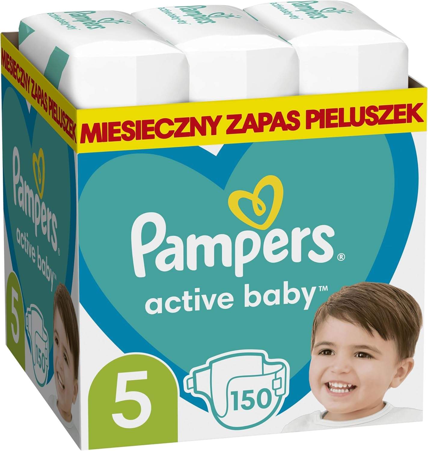 Pieluszki Pampers Active Baby Rozmiar 5