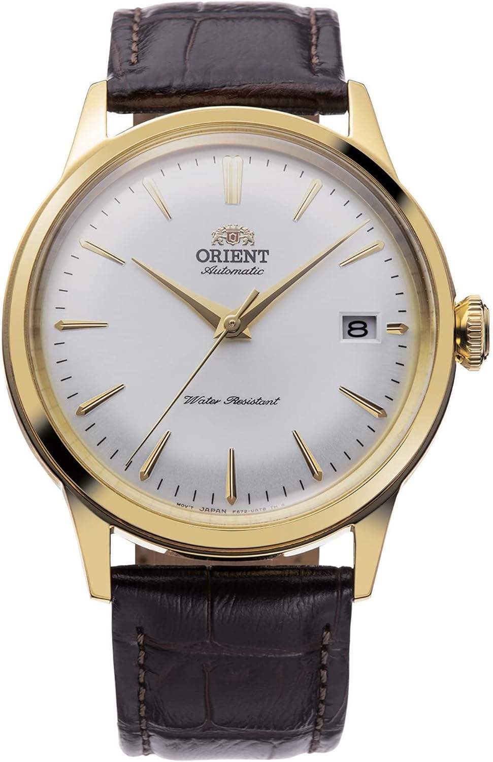 Orient Bambino 38mm – widok na tarczę