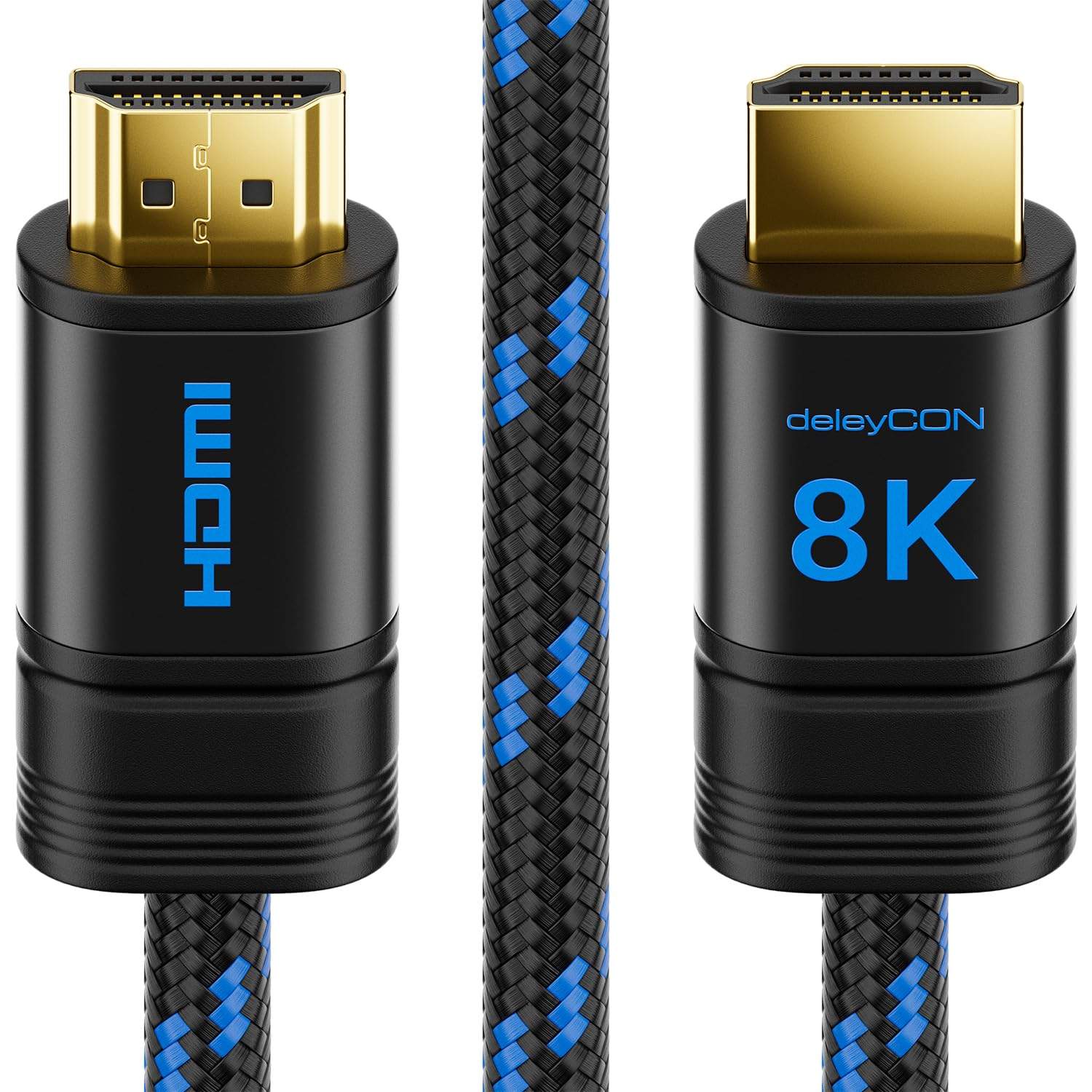 Kabel HDMI 2.1 deleyCON 8K Ultra Highspeed