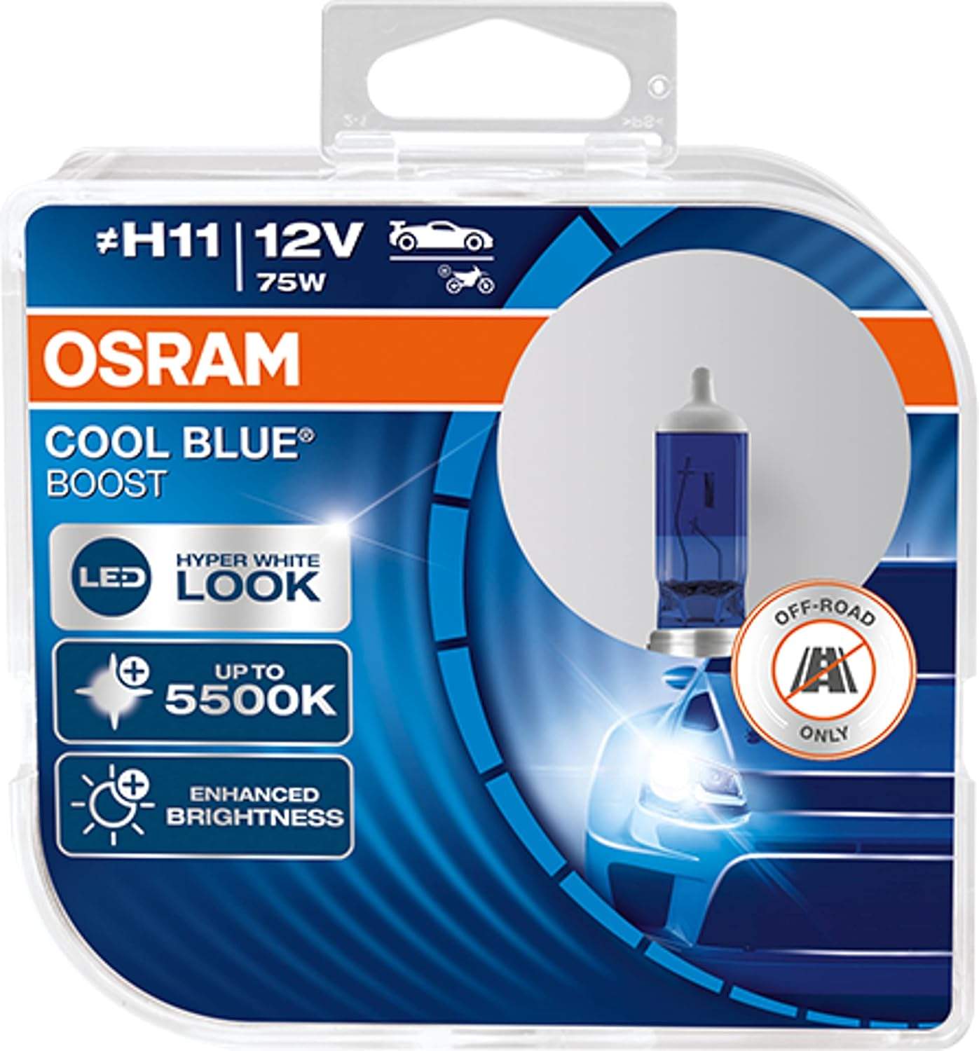 OSRAM COOL BLUE BOOST – opakowanie