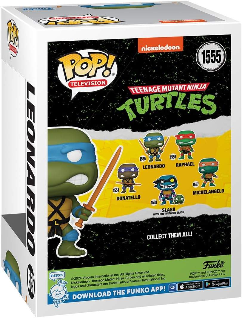 Funko POP Leonardo – detal katan