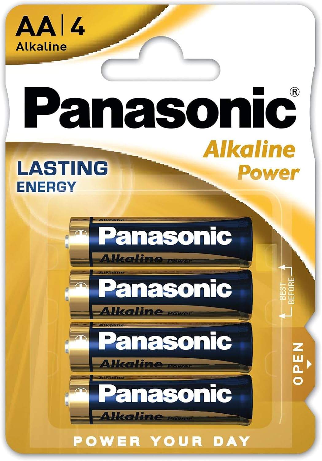 Baterie Panasonic LR6A AA – 4 Sztuki