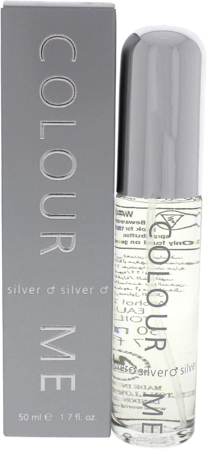 Perfumy Colour Me Silver w eleganckiej butelce