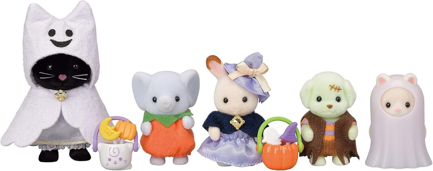 Sylvanian Families Trick Or Treat Parade – Zestaw Figurek