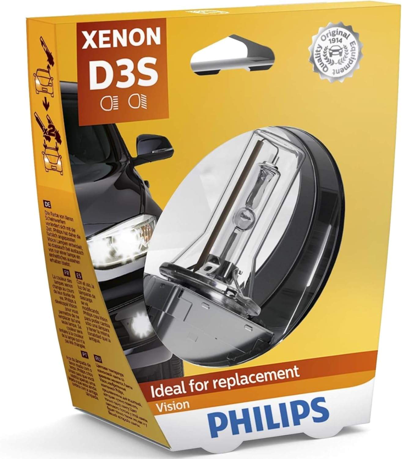 Philips Xenon Vision D3S w opakowaniu