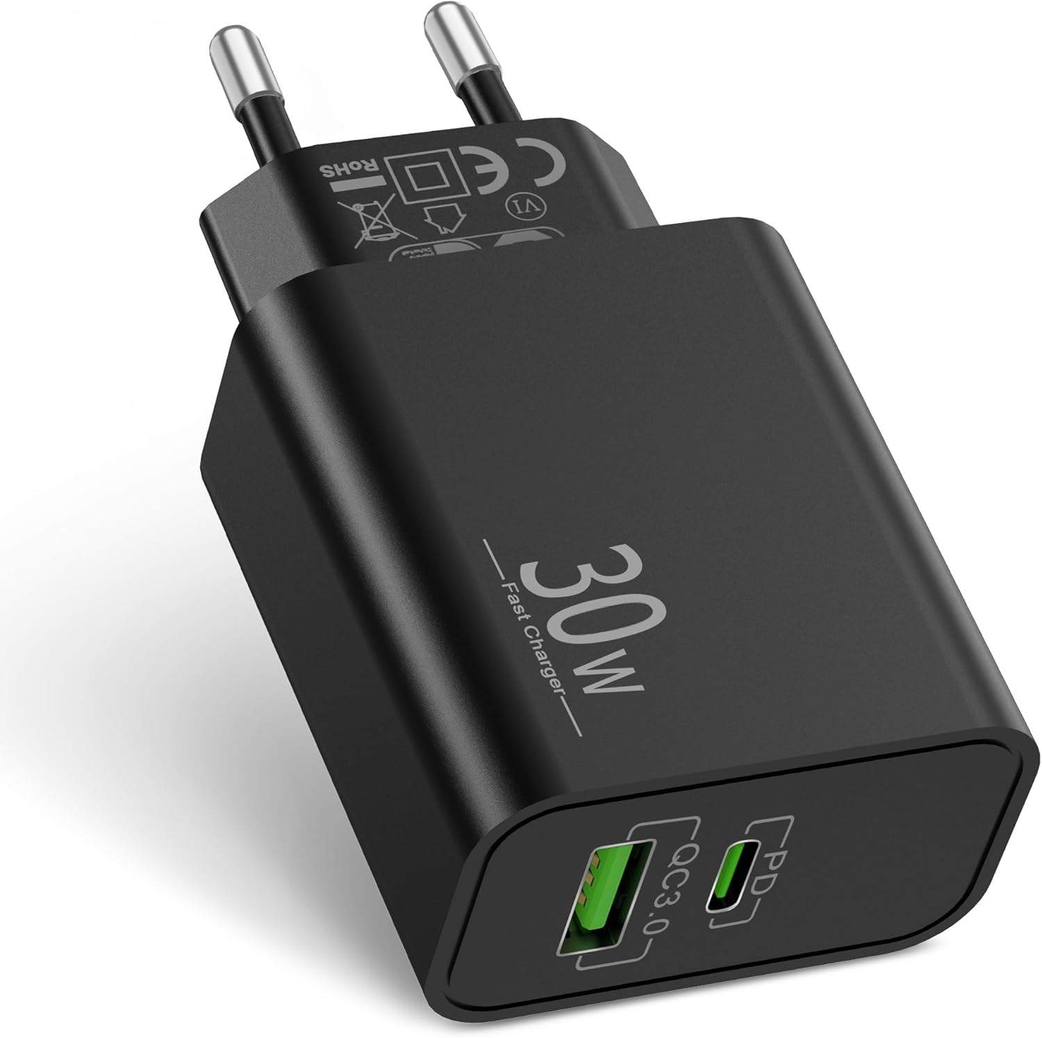 Ładowarka LUOSIKE 30W z dwoma portami USB-C i USB-A