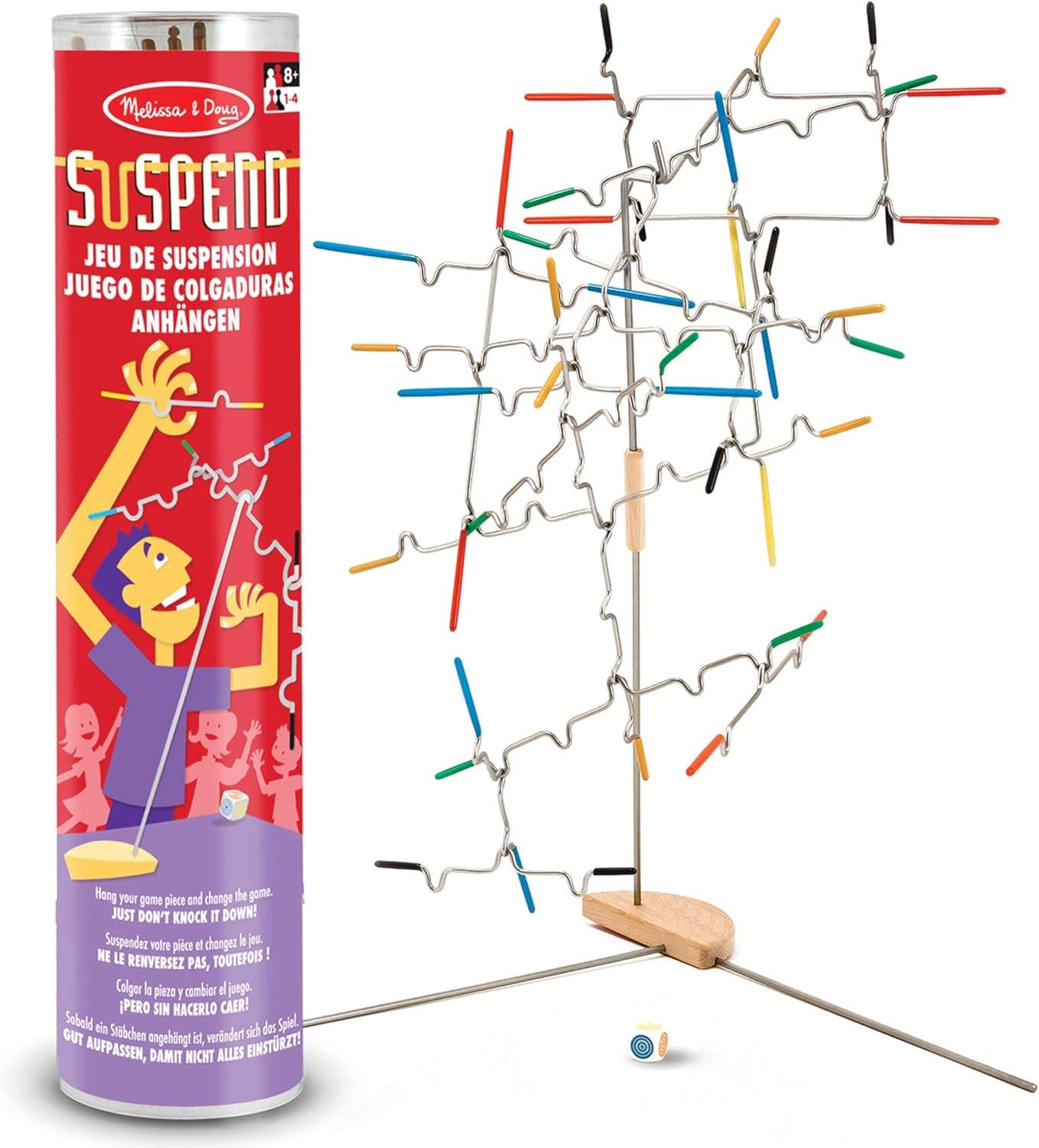 Gra rodzinna Melissa & Doug Suspend – idealna do ćwiczenia równowagi i koordynacji