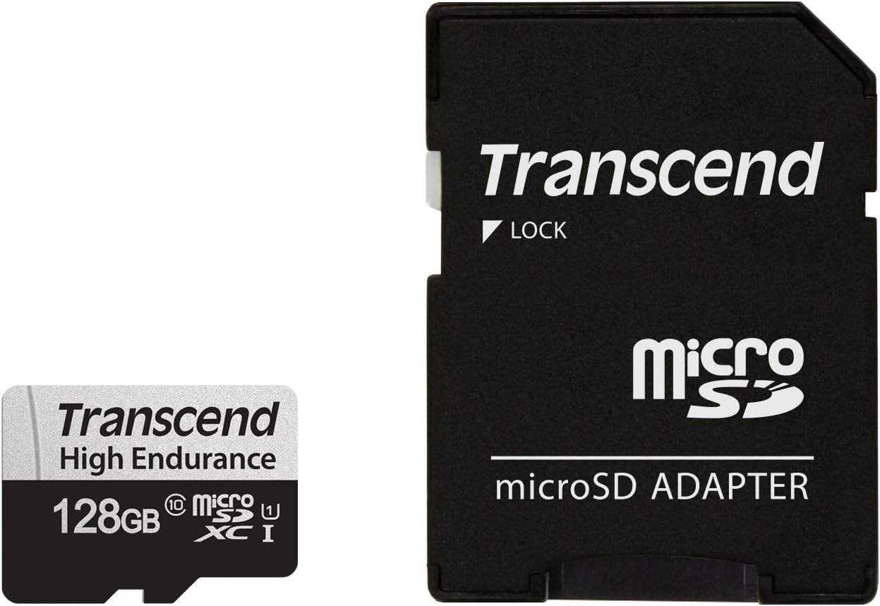 Karta microSD Transcend 128 GB opakowanie