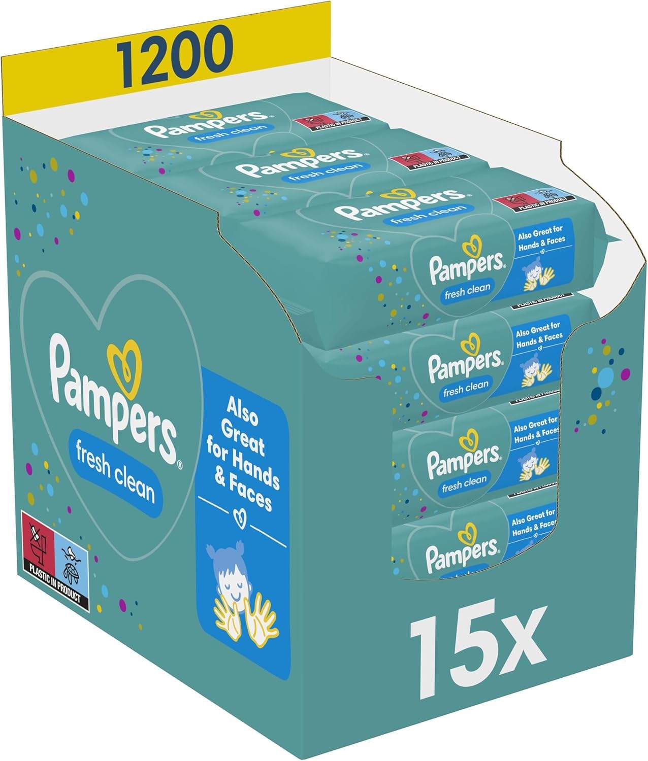 Pampers Fresh Clean Chusteczki Nawilżane