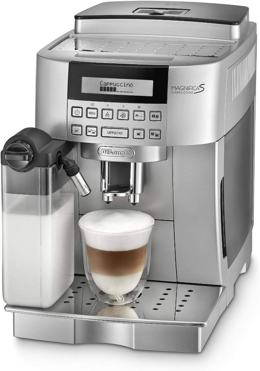 Automatyczny ekspres do kawy DeLonghi ECAM 22.360.S w kolorze srebrnym