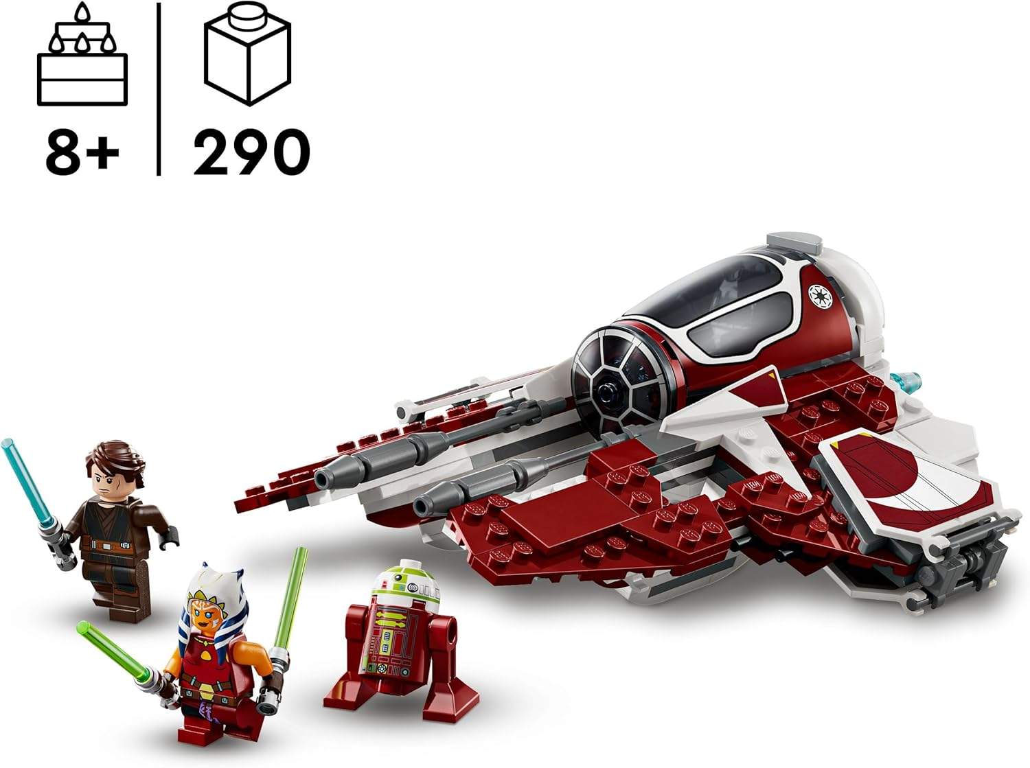 Statek LEGO Star Wars z dodatkowymi funkcjami