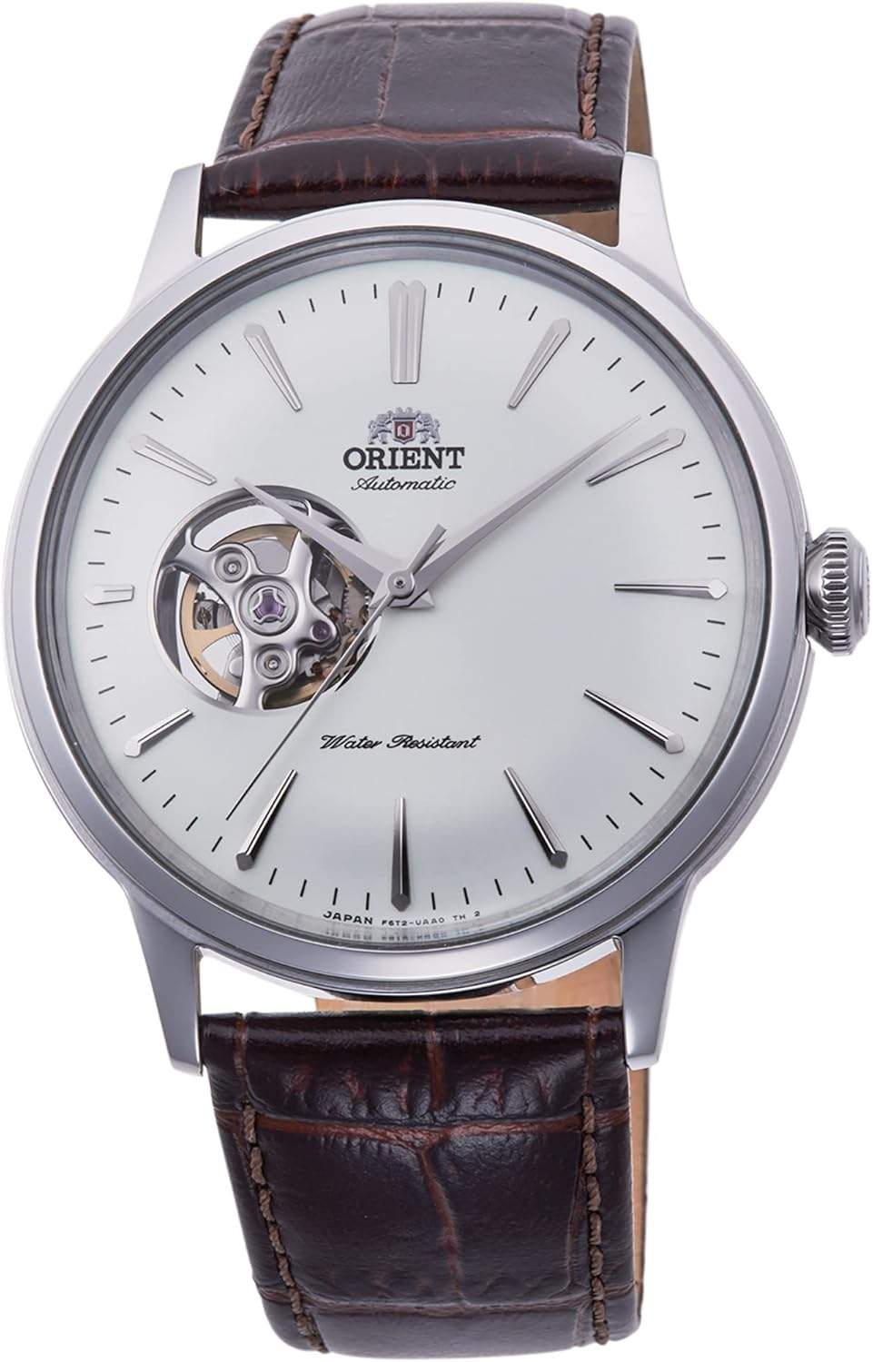 Zegarek Orient Bambino Open Heart - widok z bliska