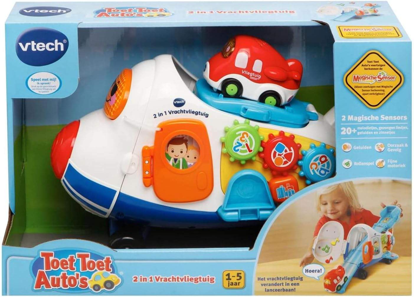 Zabawny samolot towarowy VTech