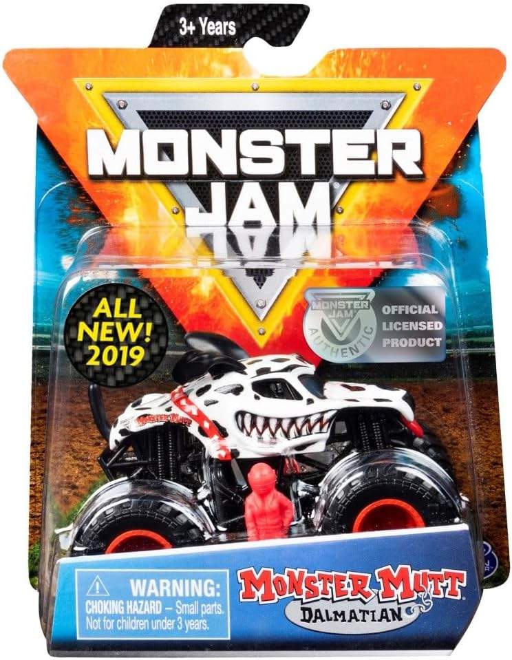 Monster Jam 1:64 die-cast - Oficjalne repliki pojazdów Monster Jam