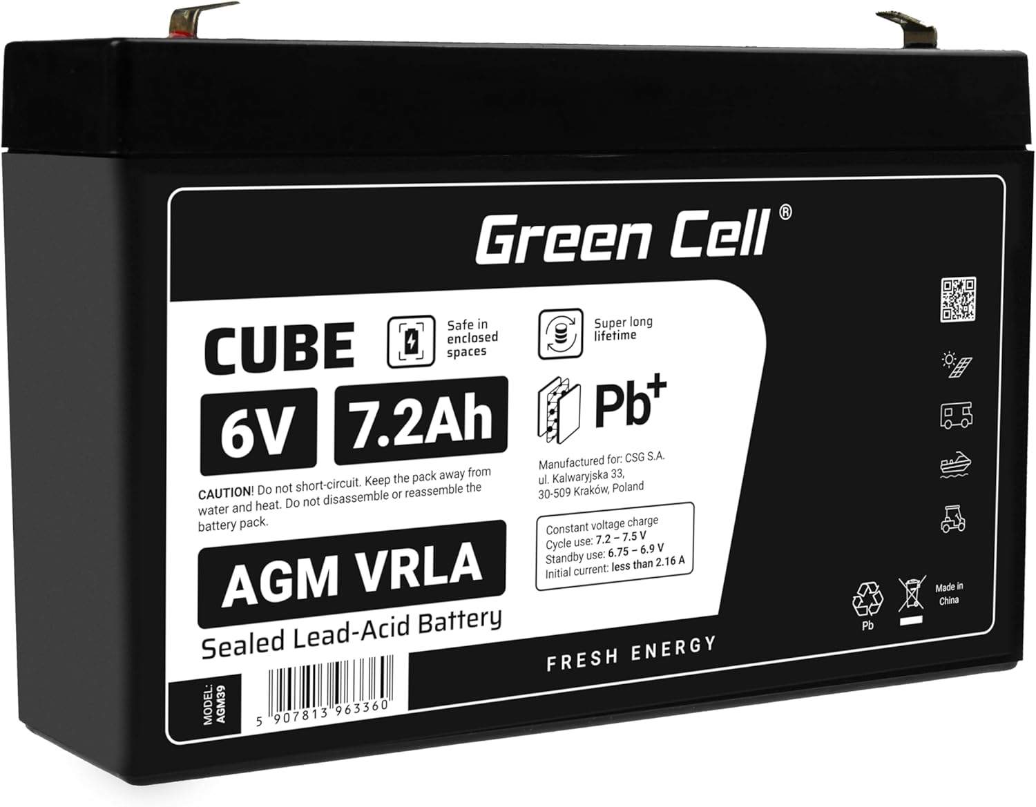 Akumulator Green Cell AGM w różnych zastosowaniach