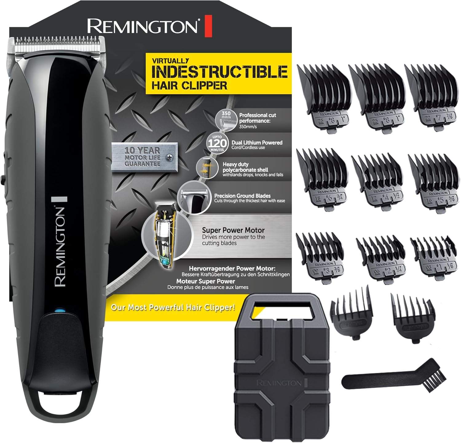 Remington Virtually Indestructible HC5880 z poliwęglanową obudową