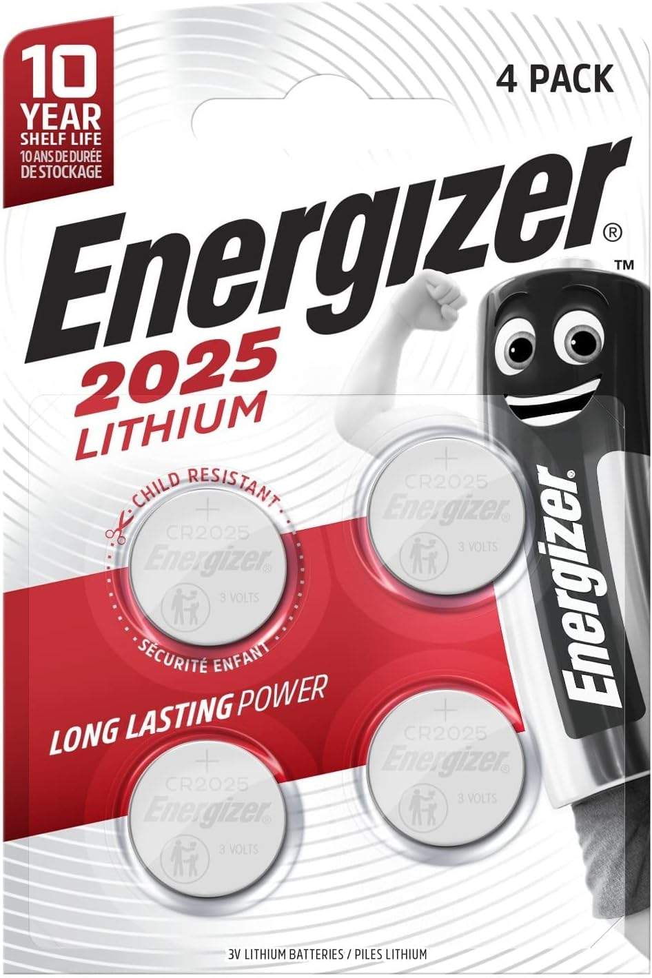 Baterie Energizer CR2025 - główny widok