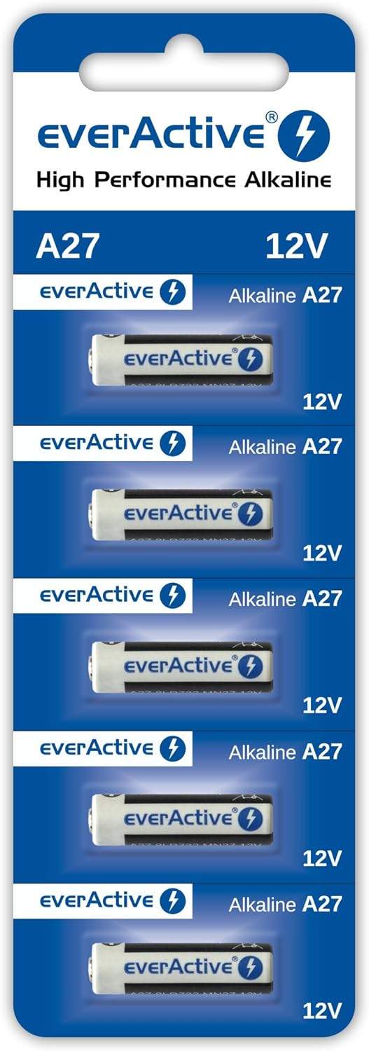 EverActive A27 zestaw 5 baterii alkalicznych w opakowaniu