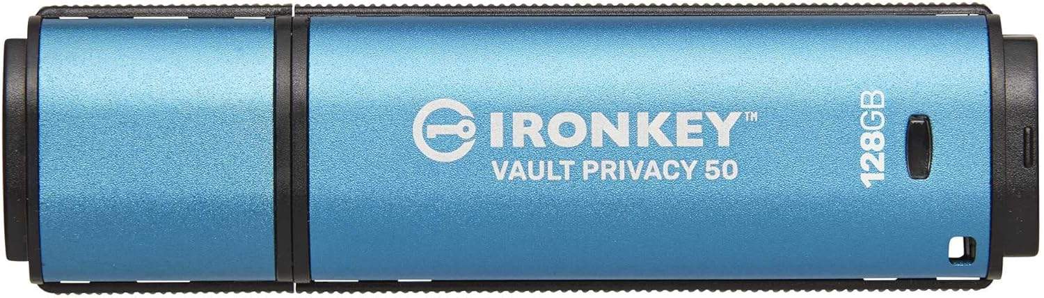 Kingston IronKey Vault Privacy 50 - Dysk USB z Szyfrowaniem 256-bitowym