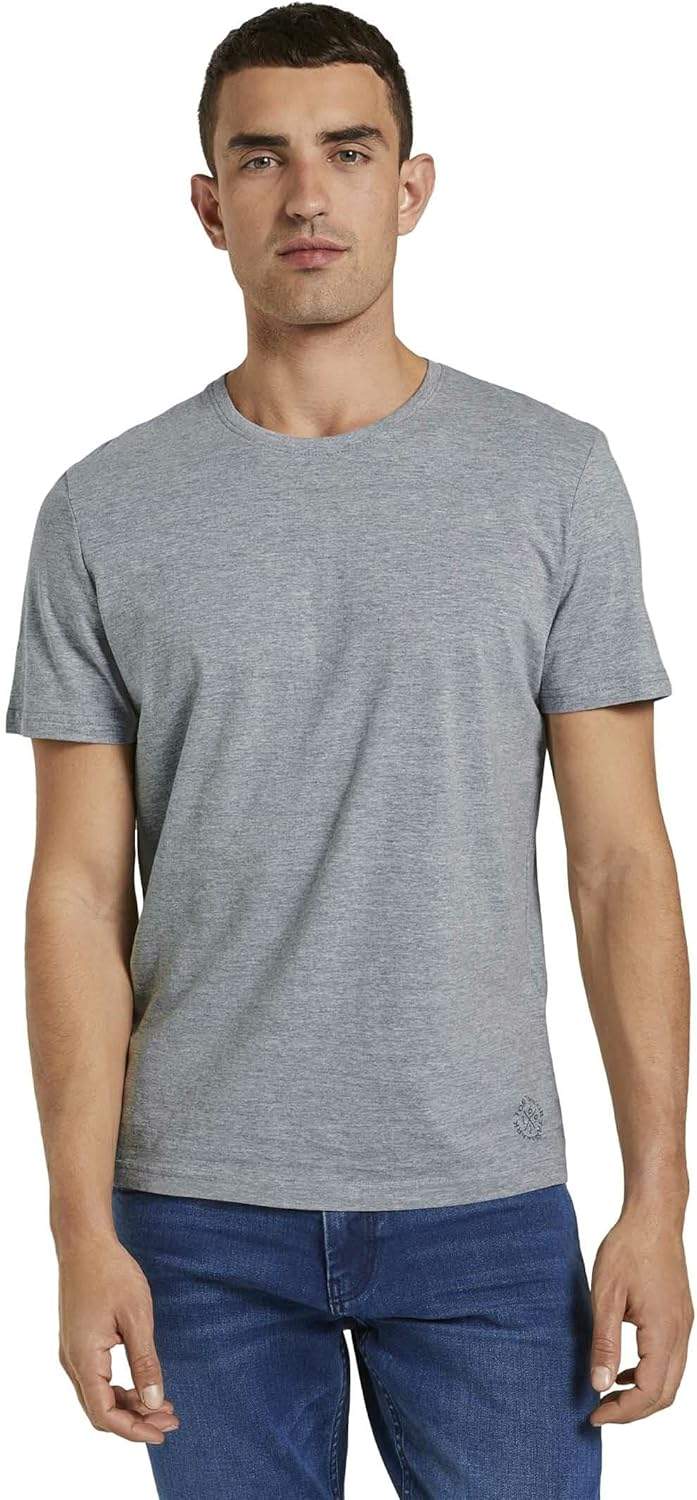 TOM TAILOR T-shirt Basic w dwupaku dla mężczyzn