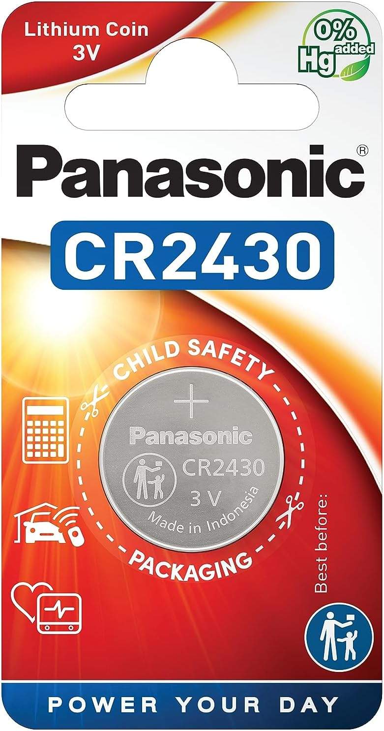 Baterie Panasonic CR2430 w blisterze