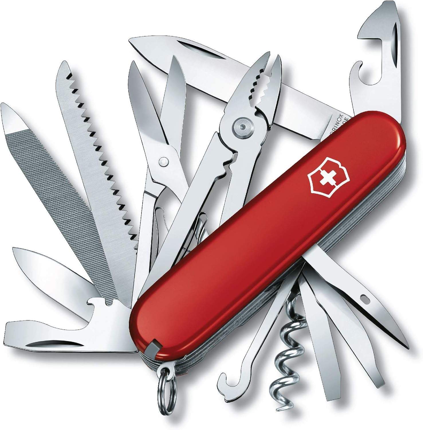 Victorinox Handyman – czerwony scyzoryk z 24 funkcjami