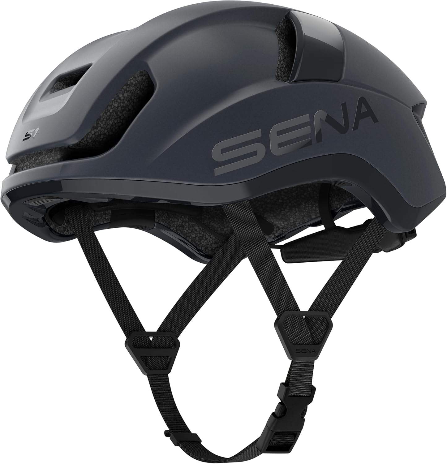 Sena S1 Mesh Intercom Smart Kask Rowerowy Szosowy – Widok z przodu