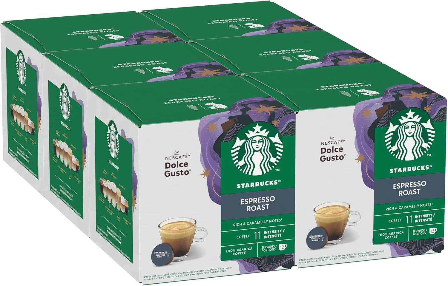 Opakowanie kapsułek Starbucks Espresso Roast