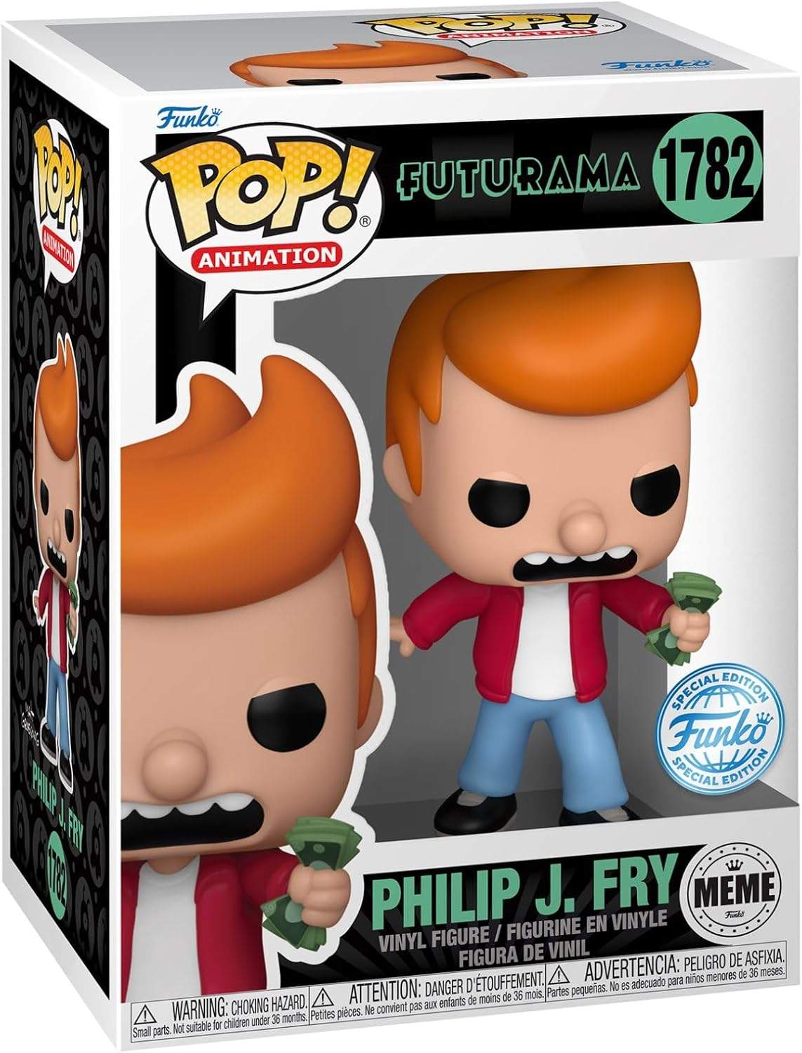 Funko Pop! Fry z Futurama - Amazon Exclusive