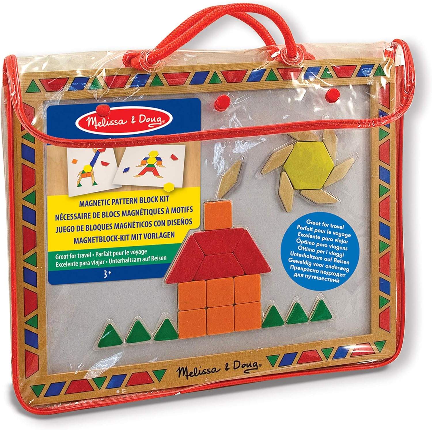 Melissa & Doug Magnetyczne Klocki Edukacyjne