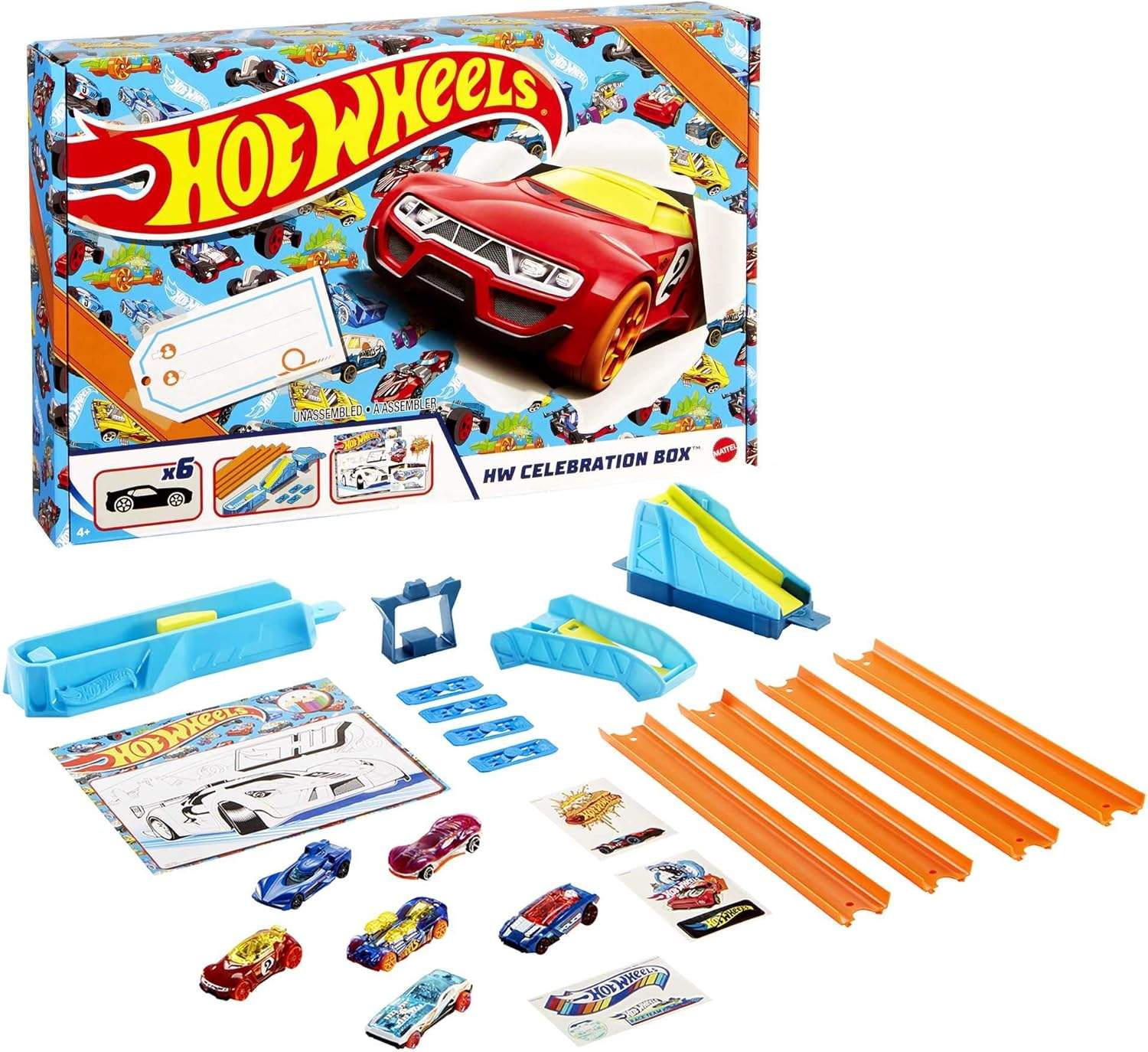 Hot Wheels Celebration Box – Zestaw Startowy