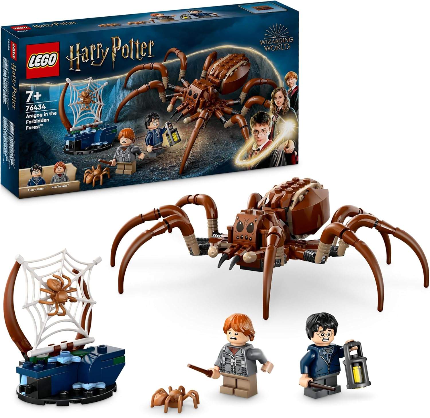 LEGO Harry Potter Aragog w Zakazanym Lesie