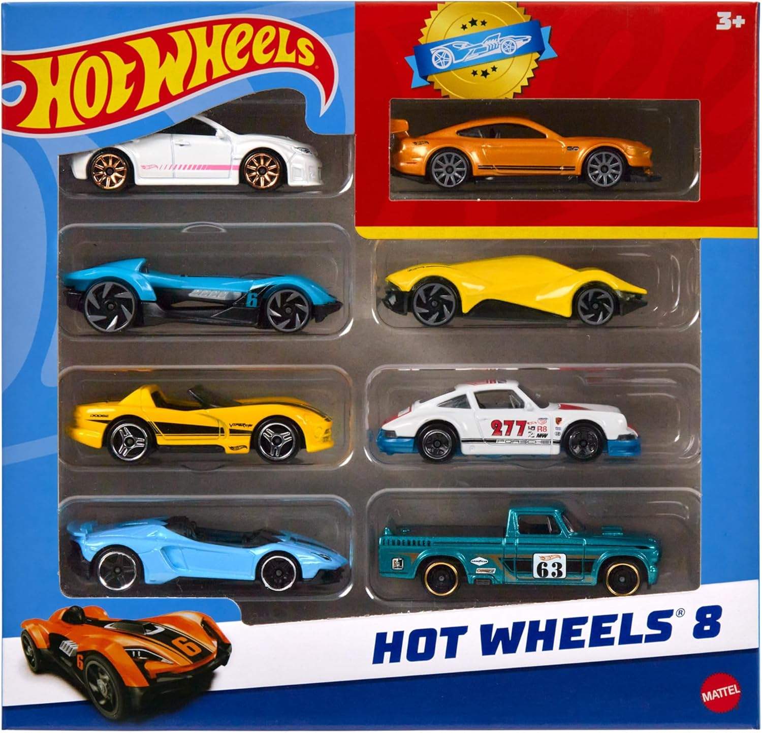 Hot Wheels Zestaw 8 pojazdów