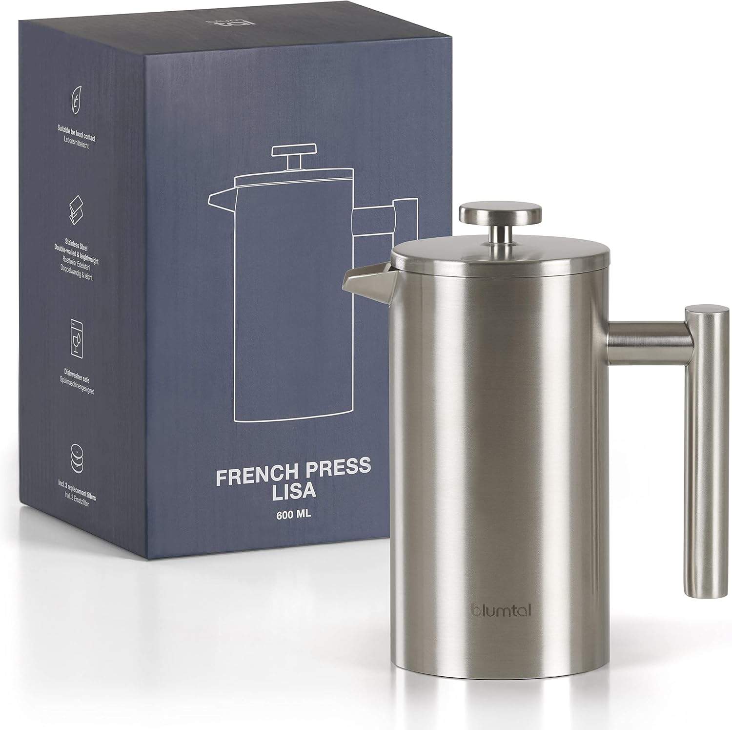 Blumtal French Press ze stali nierdzewnej