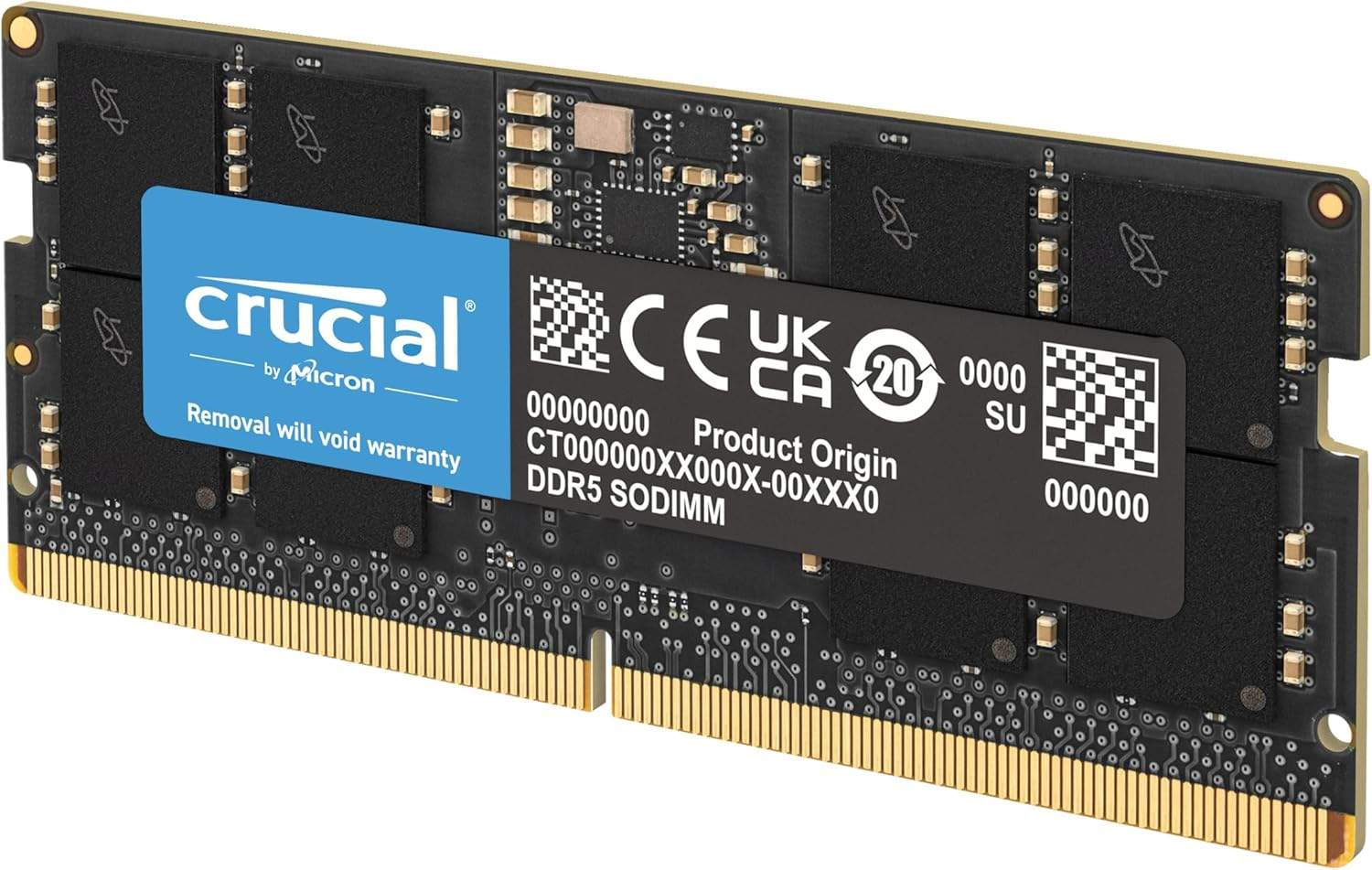 Crucial 32GB DDR5 SODIMM 4800MHz